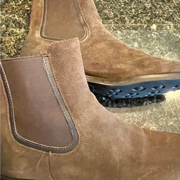 Thursday Boot Company Olive~Brown Ankle Boots - Picture 4 of 7
